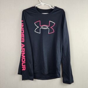 🔥 Under Armour HeatGear Youth Small Long Sleeve Performance Shirt